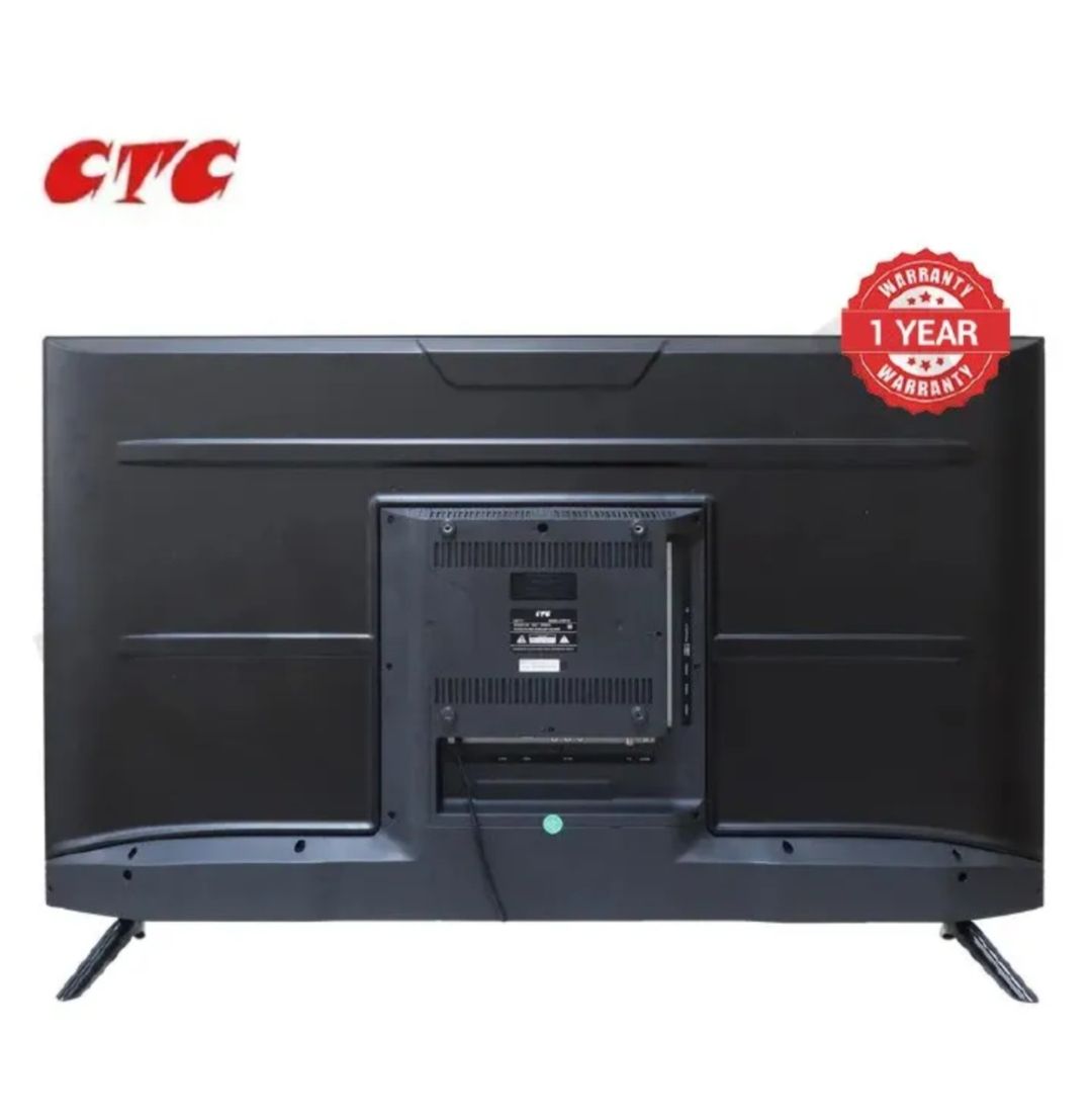 CTC 43" inch TV, CT43F1S FRAMELESS SMART ANDROID TELEVISION,BLUETOOTH ENABLED,NETFLIX, YOUTUBE, APPSTORE,PRIME VIDEO,MULTI-SCREEN VIEW+FREE TV GUARD+POWER EXTENSION CABLE