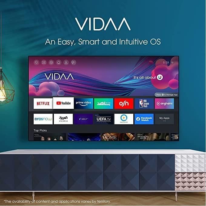 HISENSE 50A6- 50" Inch FRAMELESS,VIDAA OS,DOBLY AUDIO, SMART TV,BLUETOOTH,4K ULTRA HD TV,NETFLIX,YOUTUBE+2 YEARS WARRANTY+FREE WALL BRACKET+TV POWER GUARD