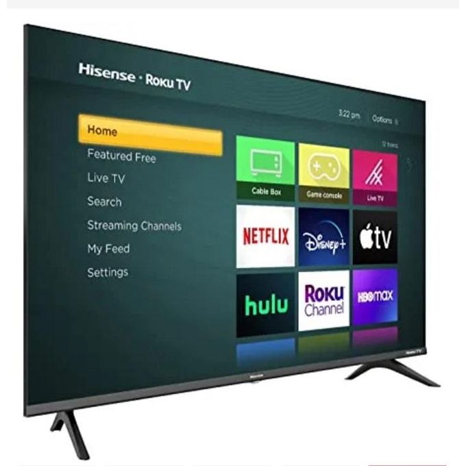 HISENSE 50" INCH SMART TV 50A6 (2026 Model)HISENSE50 Inch FRAMELESS,VIDAA OS,DOBLY AUDIO,BLUETOOTH CONNECTIVITY,4K ULTRA HD TV,NETFLIX,YOUTUBE,WIFI CONNECTIVITY TELEVISION +2 YEARS WARRANTY