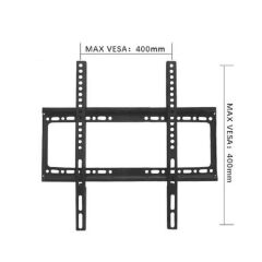 [Special Offer] TV Wall Mount TV Stand 26″-63″ Plasma Flat Panel TV Mounting wall bracket Steel Material Fixed Solid Wall mount suitable for 26 inch to 63 inch Television, load capacity of 50kg,