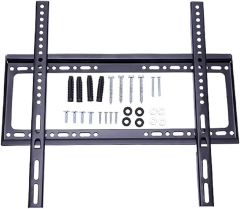 [Special Offer] TV Wall Mount TV Stand 26″-63″ Plasma Flat Panel TV Mounting wall bracket Steel Material Fixed Solid Wall mount suitable for 26 inch to 63 inch Television, load capacity of 50kg,