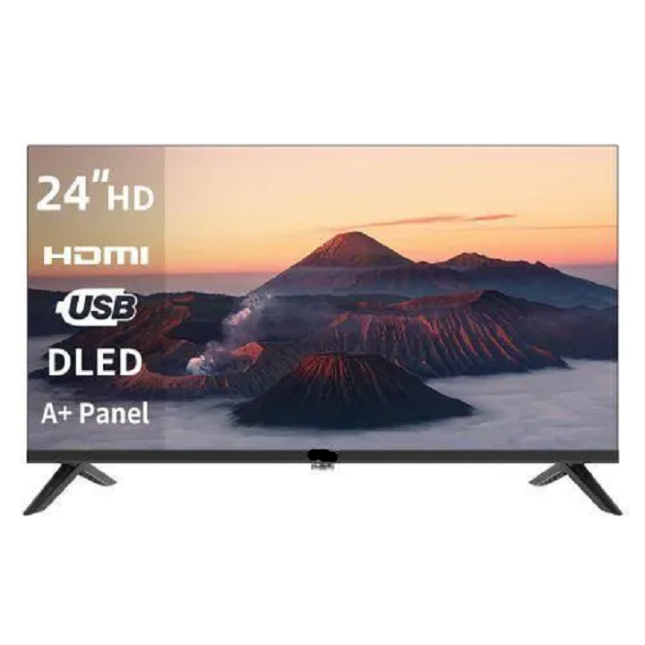CTC 24" inch Frameless Digital HD Ready TV, DVBT2,Wide Color Enhancer, Inbuilt Decoder for Local  Channels, Multiple USB,HDMI and VGA Ports+ 7 FREE GIFTS