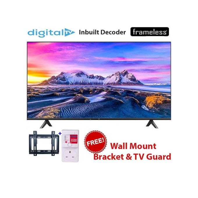 CTC 24" inch Frameless Digital HD Ready TV, DVBT2,Wide Color Enhancer, Inbuilt Decoder for Local  Channels, Multiple USB,HDMI and VGA Ports+ FREE TV GUARD+WALL MOUNTING BRACKET