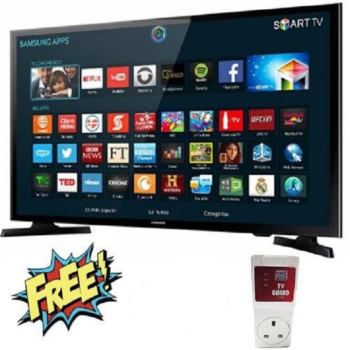 (Special Offer) Samsung 32 inch FHD Flat Smart TV 32" inch Tizen OS HDR Television 32T5300 Built-in Wifi, Inbuilt Decoder Wide Color Enhancer HDMI USB ports+ FREE TV GUARD(SURGE PROTECTOR)