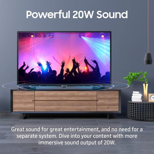 SAMSUNG 43" inch Full HD SMART TV 43" inch Television Tizen OS Netflix YouTube Inbuilt Decoder for local channels Wide Color Enhancer built-in WIFI HDR, OTS Lite, Knox Security,One UI Tizen OS+7 GIFTS