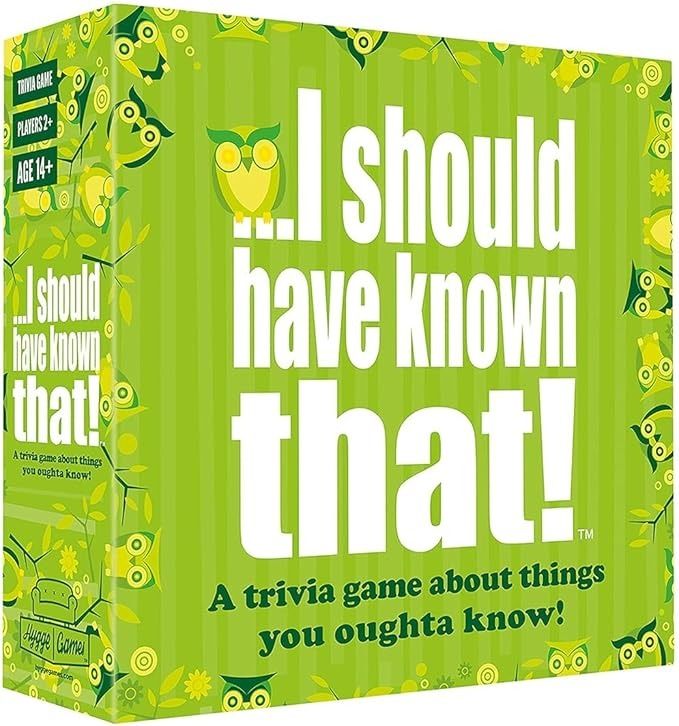 I should have known that Card Game - A Trivia Game About Things You Oughta Know