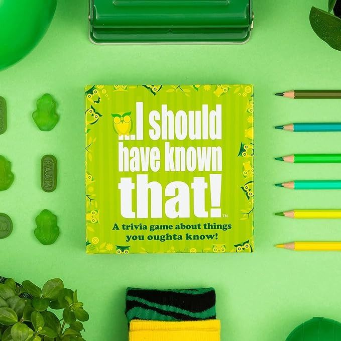 I should have known that Card Game - A Trivia Game About Things You Oughta Know