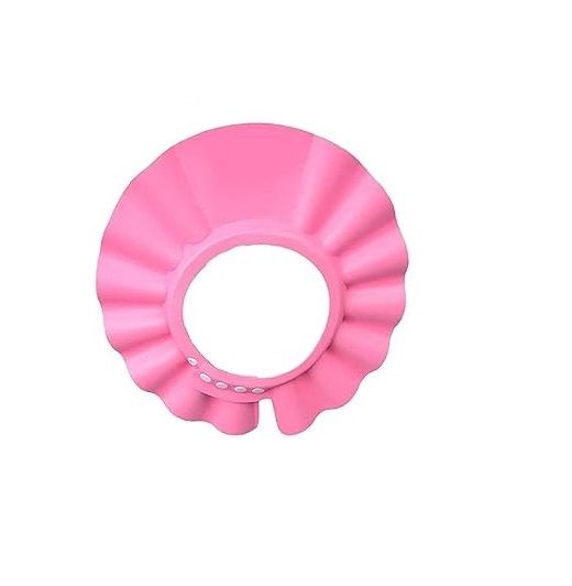 1Pcs EVA Foam Shampoo Cap Baby Shower Cap Kids Shampoo Bath Wash Hair Shield Hat Soft-without ear guard
