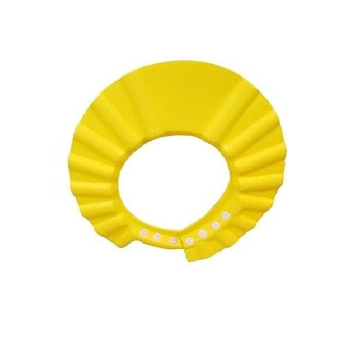 1Pcs EVA Foam Shampoo Cap Baby Shower Cap Kids Shampoo Bath Wash Hair Shield Hat Soft-without ear guard