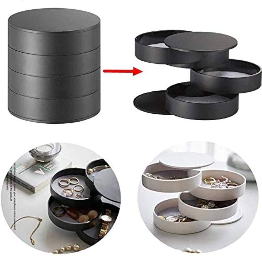 4 layer rotating accessories / Jewelry organizer