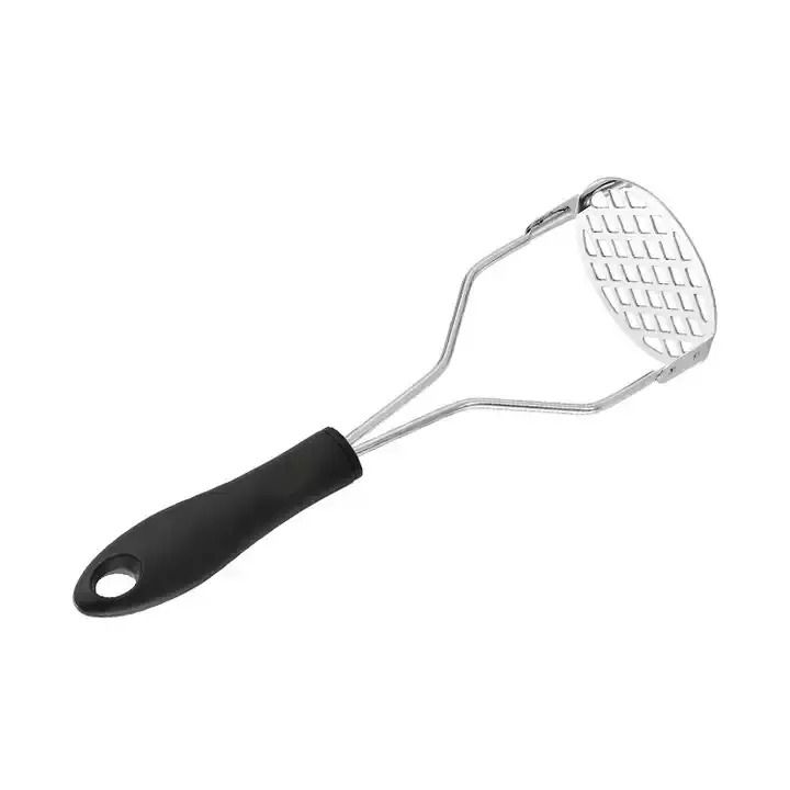 Heavy-Duty Stainless Steel Potato Masher – Durable, Ergonomic, and Perfect for Smooth Mashed Potatoes