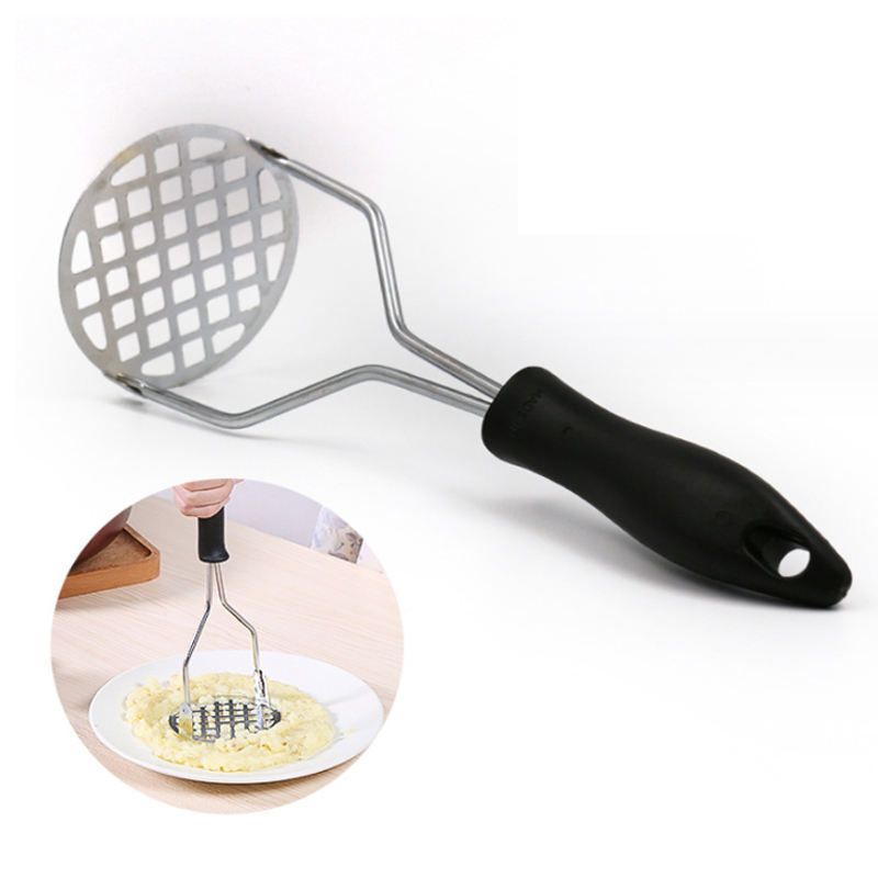 Heavy-Duty Stainless Steel Potato Masher – Durable, Ergonomic, and Perfect for Smooth Mashed Potatoes