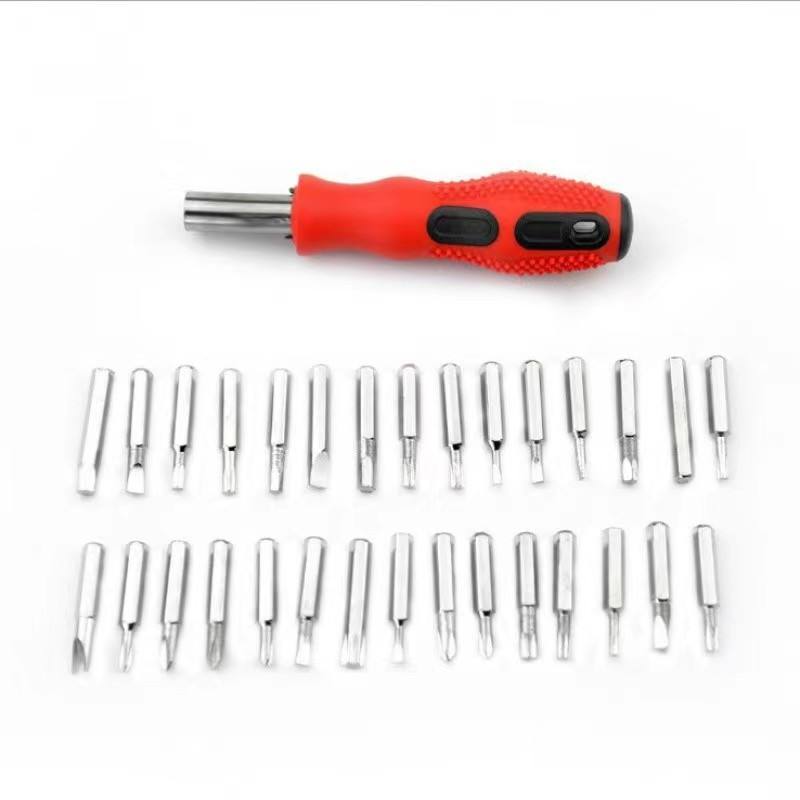 31pcs Professional Multifunction Screwdriver Set for Mobile Phone, Computer & Car Maintenance - Precision Repair Tool Kit with Durable Case