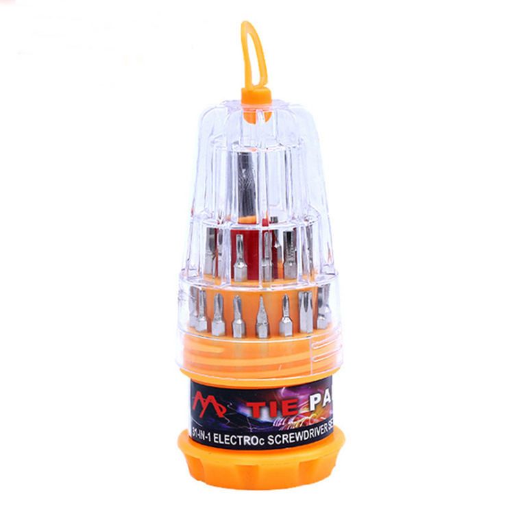 31pcs Professional Multifunction Screwdriver Set for Mobile Phone, Computer & Car Maintenance - Precision Repair Tool Kit with Durable Case
