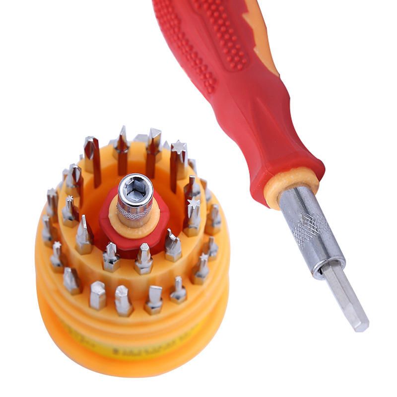 31pcs Professional Multifunction Screwdriver Set for Mobile Phone, Computer & Car Maintenance - Precision Repair Tool Kit with Durable Case