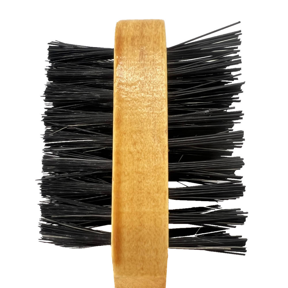 Double-Sided Soft and Hard Bristle Hair Brush for Men & Women – Perfect for Styling, Detangling, and Scalp Massage