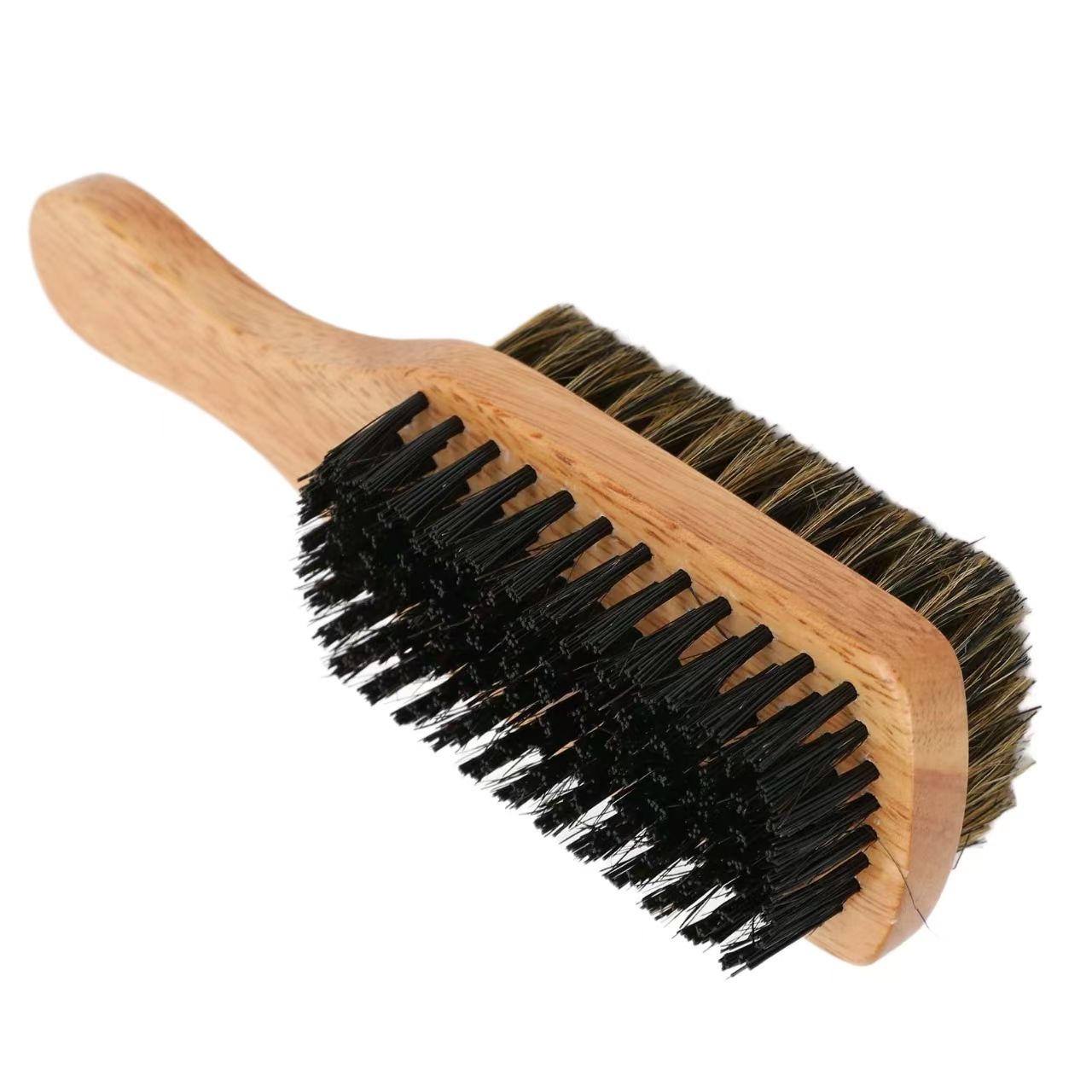 Double-Sided Soft and Hard Bristle Hair Brush for Men & Women – Perfect for Styling, Detangling, and Scalp Massage