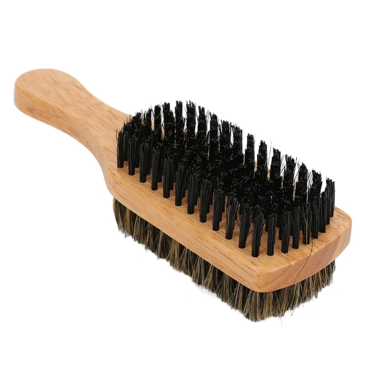 Double-Sided Soft and Hard Bristle Hair Brush for Men & Women – Perfect for Styling, Detangling, and Scalp Massage