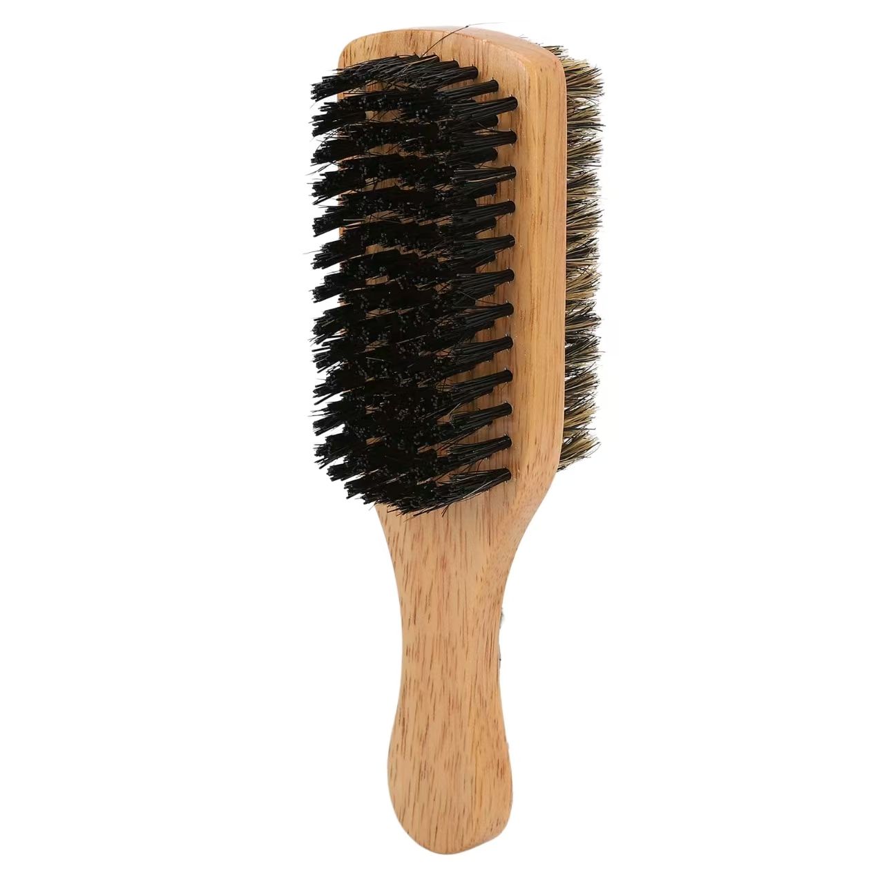 Double-Sided Soft and Hard Bristle Hair Brush for Men & Women – Perfect for Styling, Detangling, and Scalp Massage