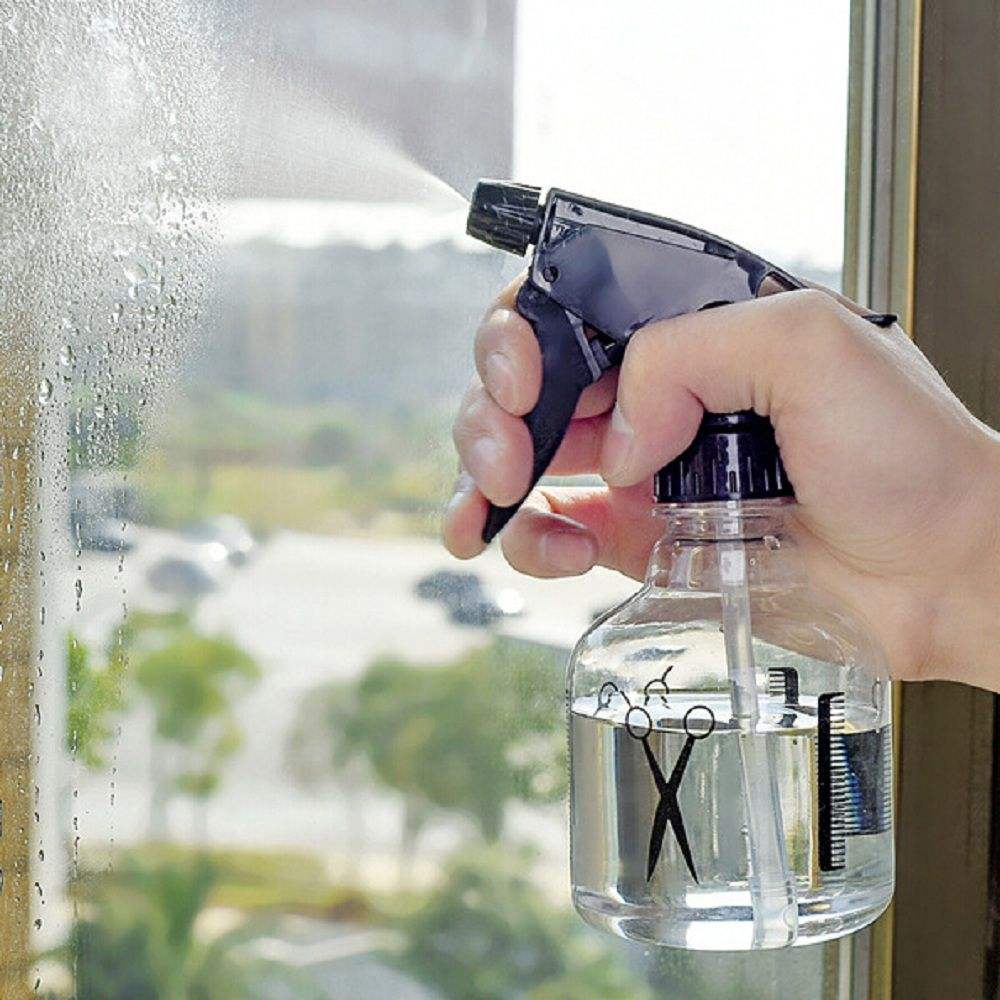 Clear Water Spray Bottle – Mist Spray Bottle for Hair, Plants, Cleaning & More
