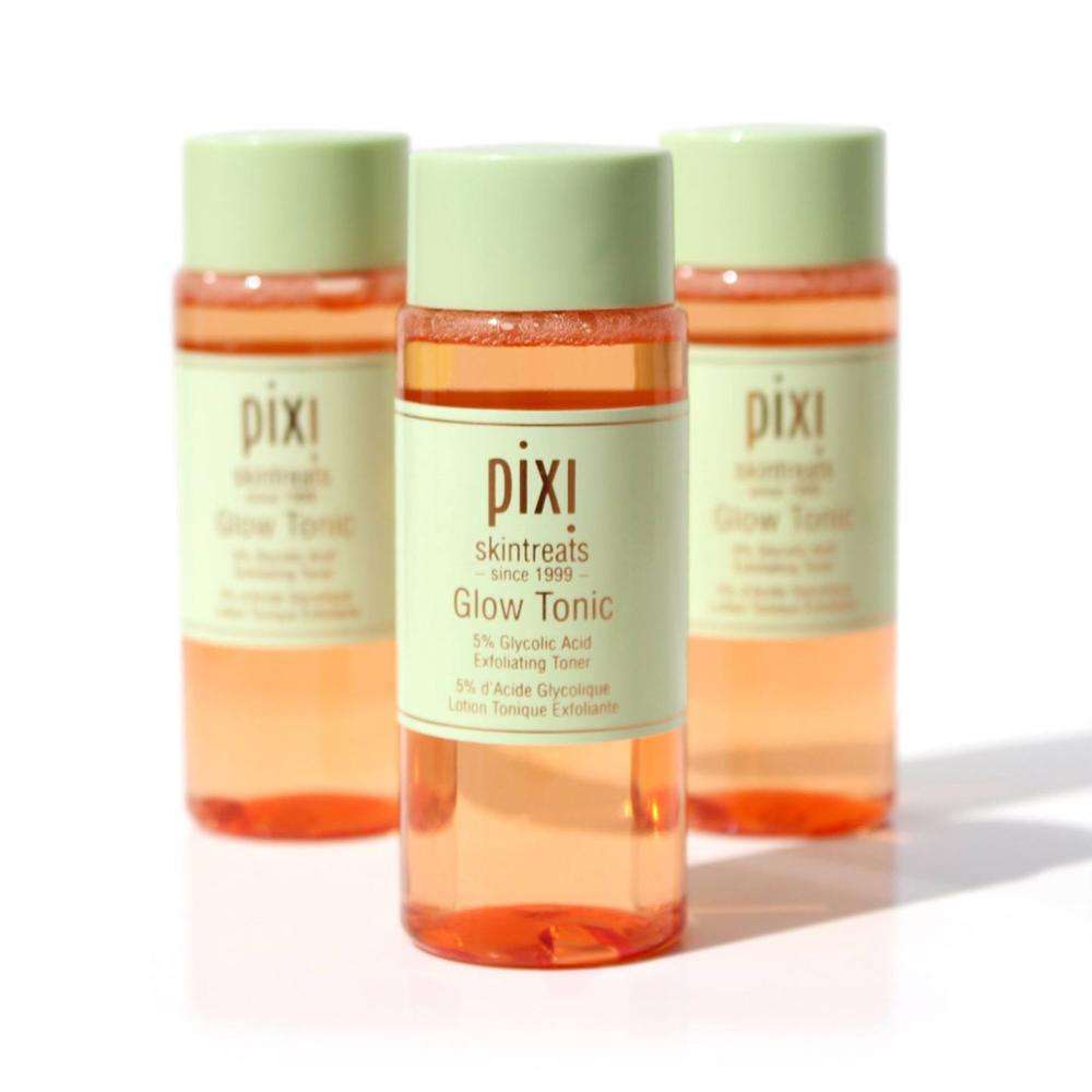 Pixi Glow Tonic | Exfoliating Toner with 5% Glycolic Acid | Brightening & Smoothing | 200ml