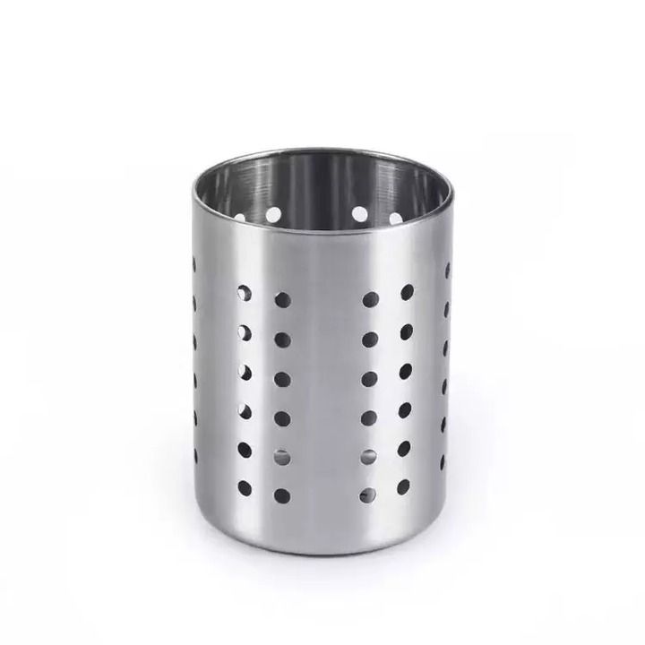 Stainless Steel Cutlery Holder | Organizer for Spoons, Forks, Knives | Keeps Kitchen Tidy | Modern Design
