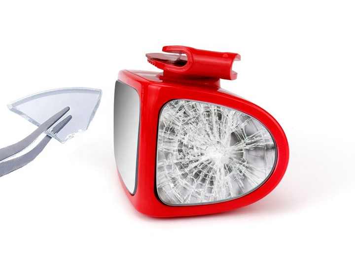 Universal 360° Rotatable Car Blind Spot Mirror | HD Wide-Angle Rearview Mirror for Safe Driving | Adjustable Convex Side Mirror for Cars, Trucks & Motorcycles