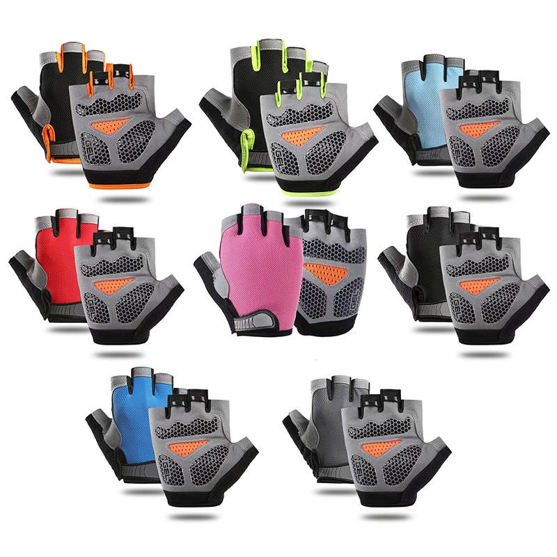 Breathable Anti-Slip Gym Gloves for Men & Women | Weightlifting, Fitness, Training & Workout Gloves | Padded Palm, Wrist Support & Durable Grip for Lifting & Exercise
