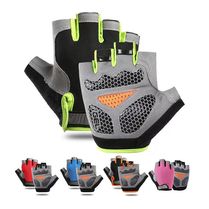 Breathable Anti-Slip Gym Gloves for Men & Women | Weightlifting, Fitness, Training & Workout Gloves | Padded Palm, Wrist Support & Durable Grip for Lifting & Exercise