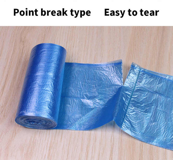 Biodegradable T-Shirt Garbage Bags | Plastic | 100 Pieces per Roll | Eco-Friendly & Durable