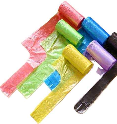 Biodegradable T-Shirt Garbage Bags | Plastic | 100 Pieces per Roll | Eco-Friendly & Durable