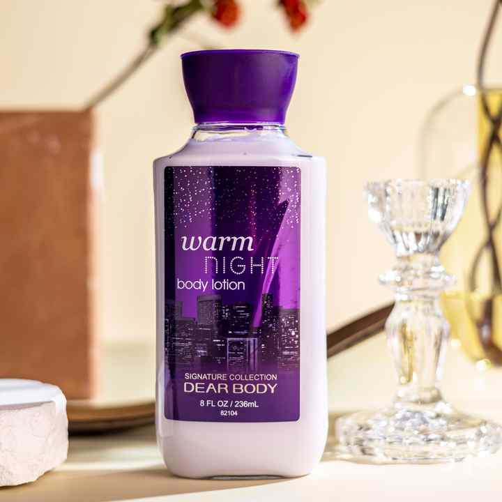 Dear Body Warm Night for Women 3in1 Shower Gel, Body Splash & Cream - Luxurious Skincare Set with Aloe Vera, Vitamin E, and Cocoa Butter for Soft, Moisturized, and Fragrant Skin