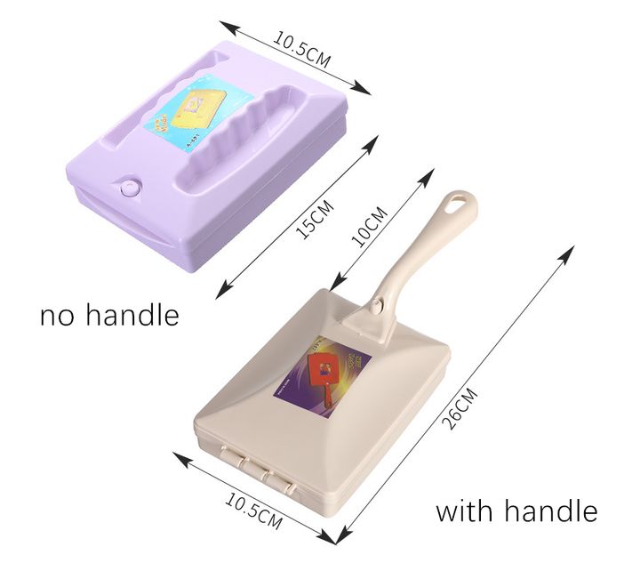 Handheld Carpet Sweeper Table Crumb Cleaner - Double Roller Brush, Portable, and Efficient | Perfect for Cleaning Carpets, Tables, and Upholstery