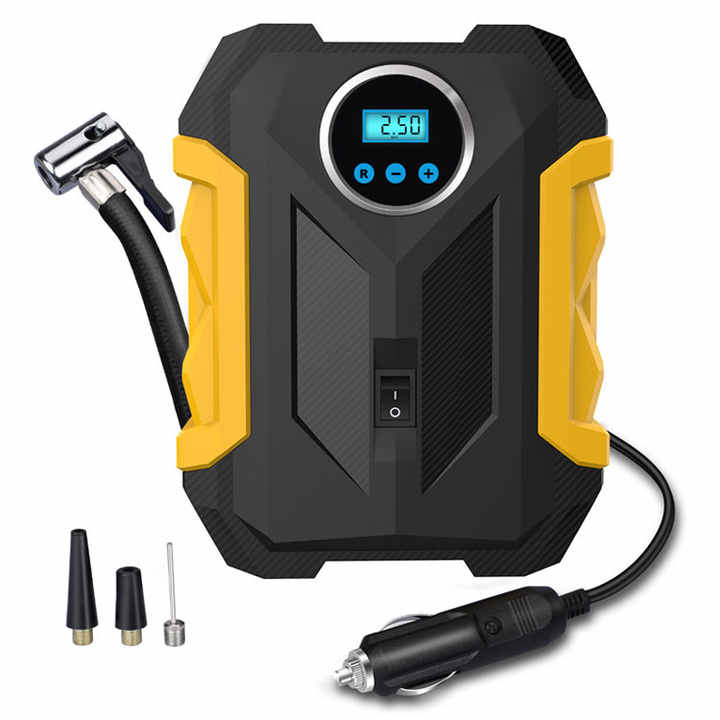 150psi 12V Car Tire Air Compressor - Portable and Efficient | Perfect for Inflating Car, SUV, Motorcycle, and Bicycle Tires with High Pressure and Rapid Performance