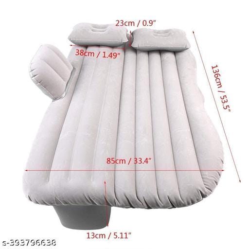 Inflatable Air Sleeping Mattress with Pillow - Comfortable and Portable | Perfect for Camping, Traveling, and Home Use
