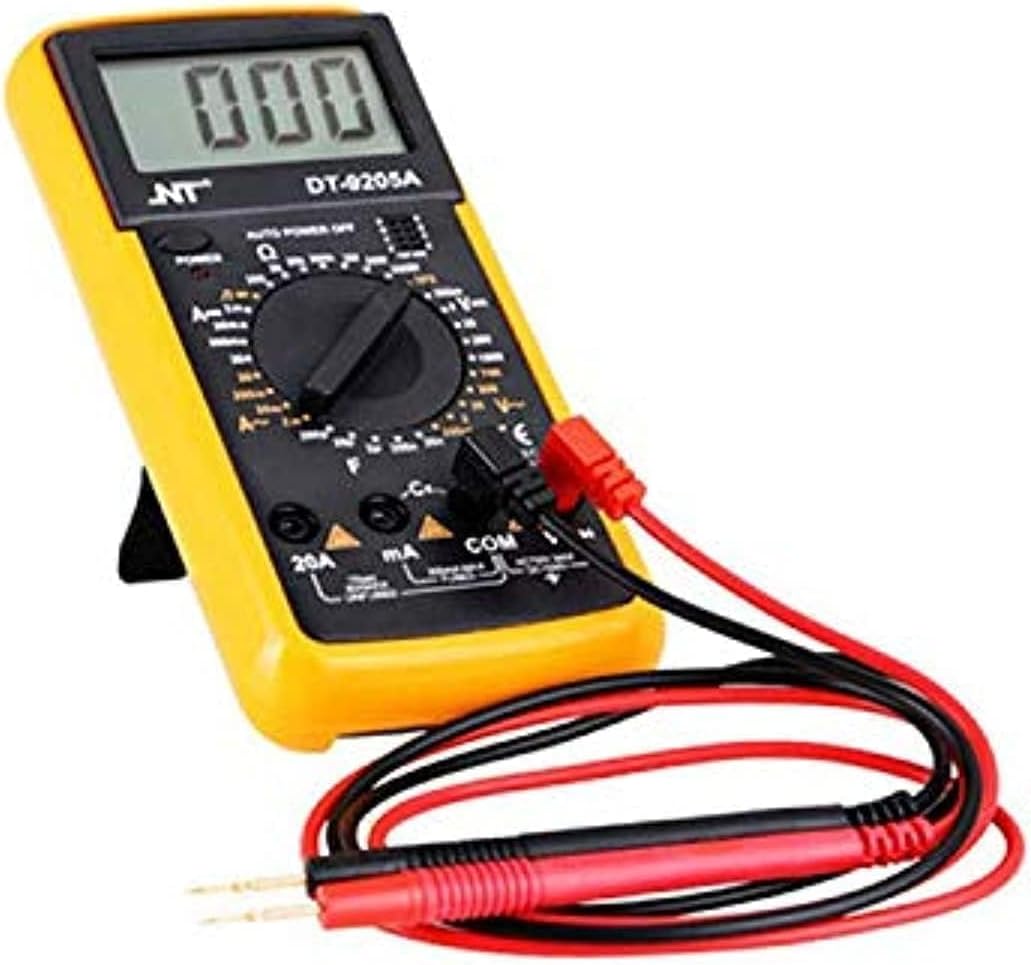 Handheld Digital Multimeter LCD Backlight Portable AC/DC Ammeter Voltmeter Ohm Voltage Tester Meter Multimetro - Durable, Portable, and Accurate