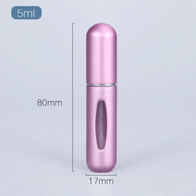 Mini Refillable Perfume Bottle | Portable Atomizer with Scent Pump | Ideal for Travel | New Arrival
