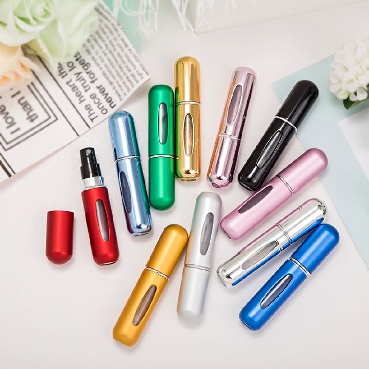 Mini Refillable Perfume Bottle | Portable Atomizer with Scent Pump | Ideal for Travel | New Arrival