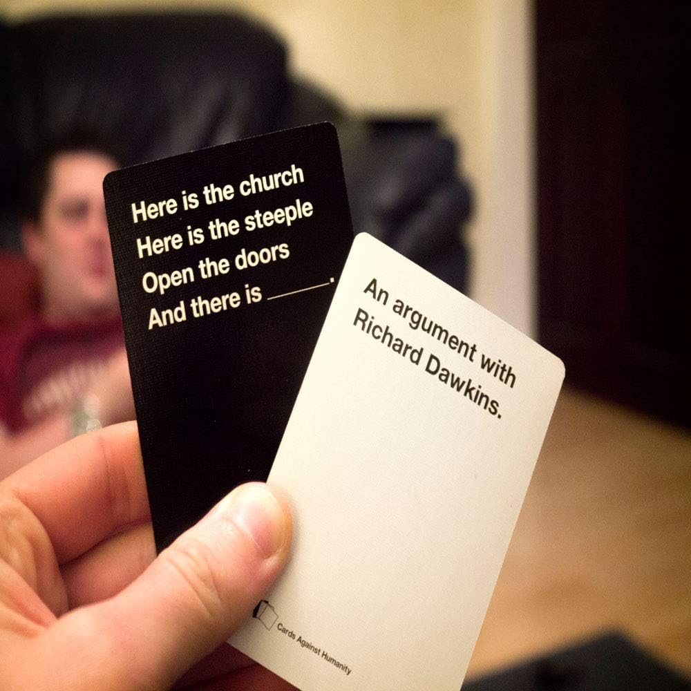 Cards Against Humanity | Adult Party Game | Perfect for Gatherings & Fun Nights | Includes Black & White Cards