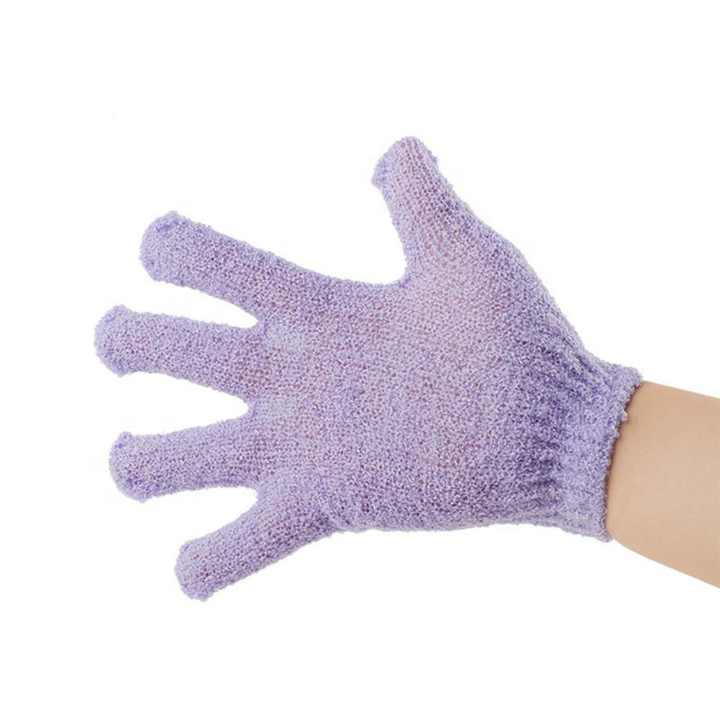 8 Pcs Exfoliating Shower Gloves 🛁 | Deep Cleansing & Dead Skin Remover | Double-Sided Scrub Mitt for Face & Body | Spa, Bath & Massage | Loofah Wash Gloves for Women & Men