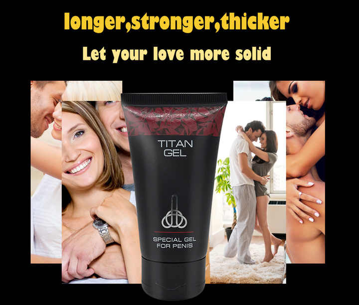 2-in-1 Titan Penis Enlargement Gel + Gold Growth Cream  | Male Enhancement | Increases Size, Stamina & Performance | Boosts Blood Flow & Confidence
