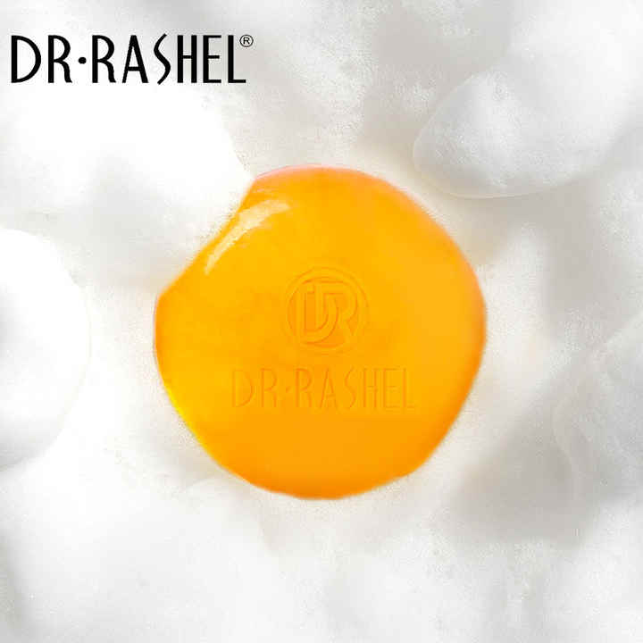 Dr. Rashel Vitamin C Brightening Soap - 100g | Anti-Aging & Whitening Formula | Evens Skin Tone, Fades Dark Spots & Hydrates for Radiant Glow