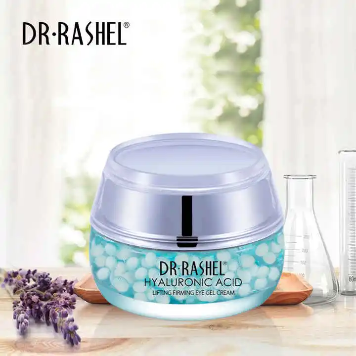 Dr. Rashel Hyaluronic Acid Eye Gel Cream - 30g | Youth Revitalizing & Lifting Formula | Reduces Dark Circles, Puffiness & Fine Lines for Brighter Eyes