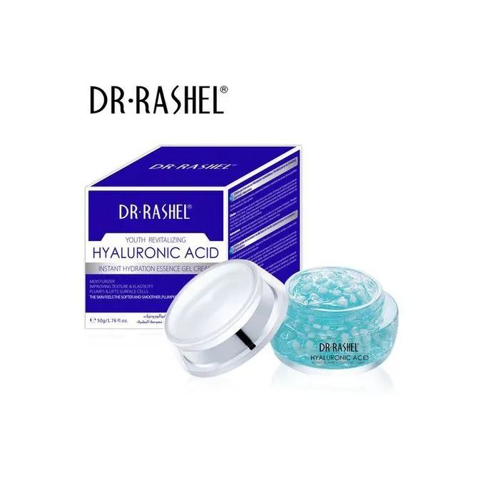 Dr. Rashel Hyaluronic Acid Eye Gel Cream - 30g | Youth Revitalizing & Lifting Formula | Reduces Dark Circles, Puffiness & Fine Lines for Brighter Eyes