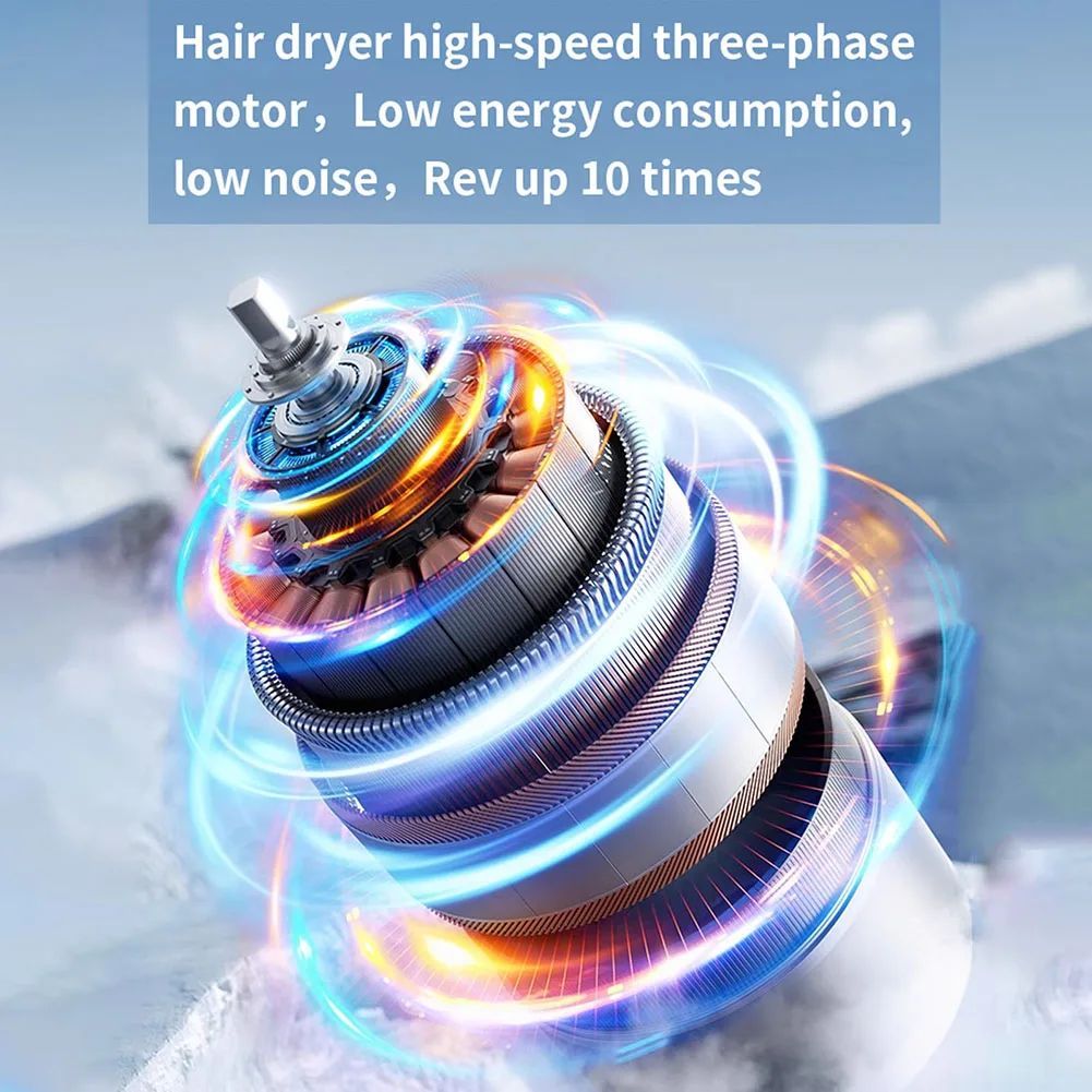 Portable Hurricane-Grade Handheld Fan 9m/s Storm Wind 100 Speeds Turbo Cooling 1.5H Fast Charge 3000mAh Battery for Home Office Car Outdoor Travel