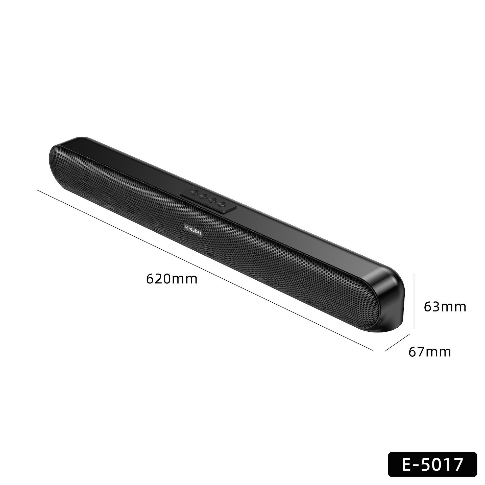 20W Soundbar Bluetooth Speaker Shock Xbass Woofer Surround Stereo Portable Speakers Waterproof Plug-in Card Trumpet Bass Outdoor Subwoofer Speaker