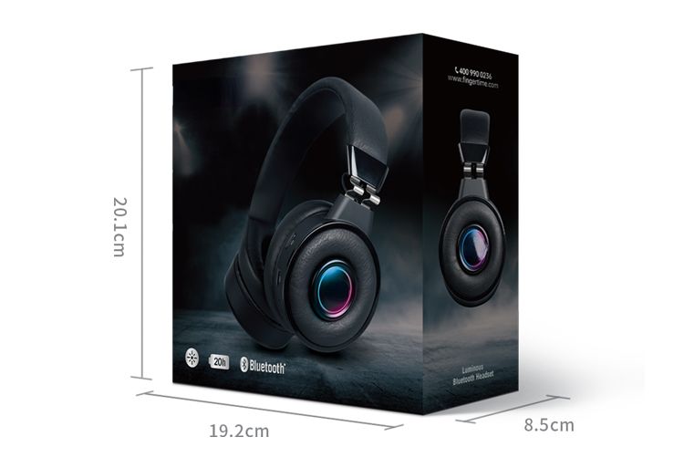 Bluetooth Headphone Noise Cancelling Bass Stereo True Wireless Headset with Mic TF Strong Bass