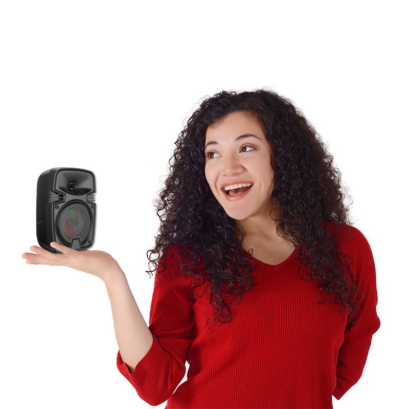Bluetooth Speaker Woofer Surround Stereo Portable RGB Lights High-Power Ball Subwoofer Computer Speaker Plug-in Card Subwoofer