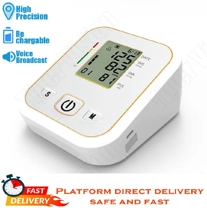 Nairobi Trusted BP Monitor Clinically Accurate Blood Pressure Monitor Rechargeable & Voice-Guided No More Clinic Queues