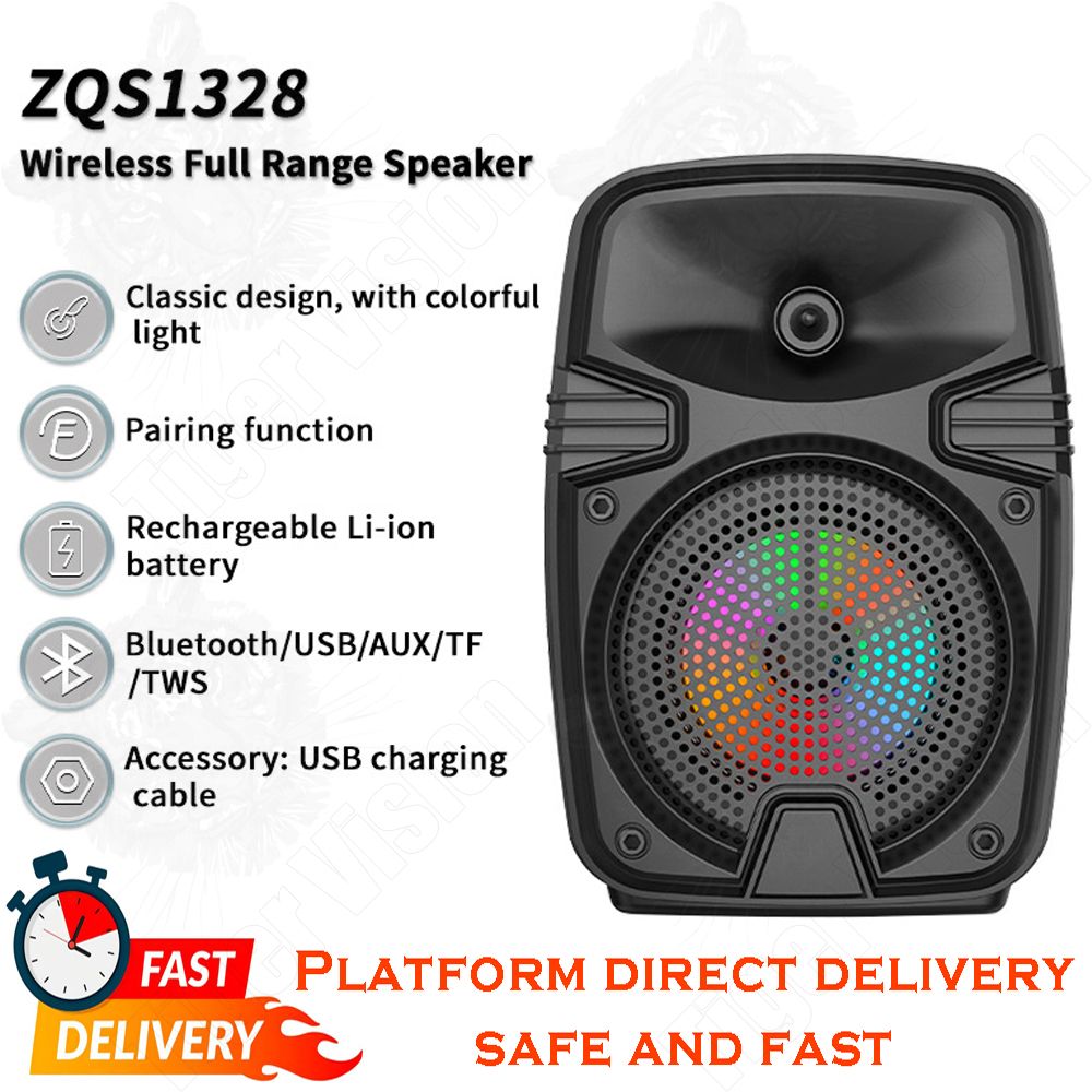 Bluetooth Speaker Woofer Surround Stereo Portable RGB Lights High-Power Ball Subwoofer Computer Speaker Plug-in Card Subwoofer